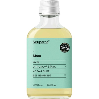 Sirupárna Domácí Mátový Sirup 100 ml