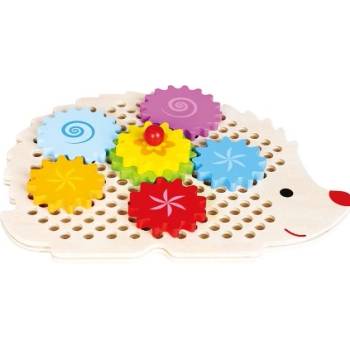 Image 1 of Lelin toys - Играчка със зъбни колела - Таралеж