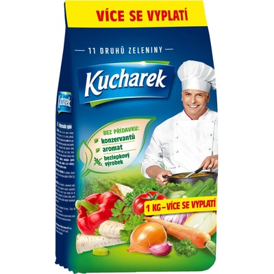 Kucharek ochucovadlo sypké 1000 g