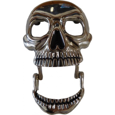 Silver skull přezka na opasek