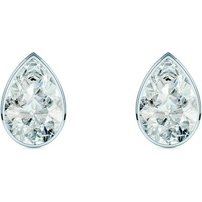 SAVICKI Náušnice Pure biele zlato, diamanty PURE-K-PE-009-DIA-B