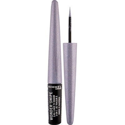 Rimmel Wonder Swipe 2 in 1 Liner To Shadow мултифункционална очна линия за жени 1.7 мл