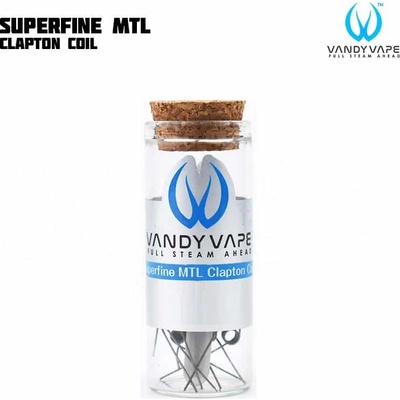 Vandy Vape Superfine MTL předmotané spirálky Ni80 – Zboží Mobilmania