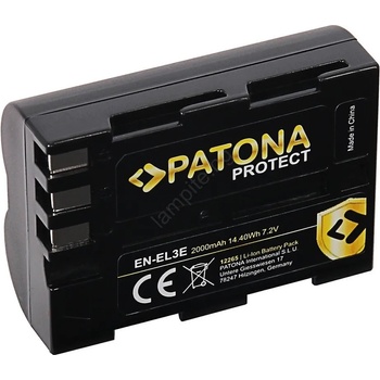 Image 1 of PATONA - Батерия Nikon EN-EL3e 2000mAh Li-Ion Protect (IM0879)