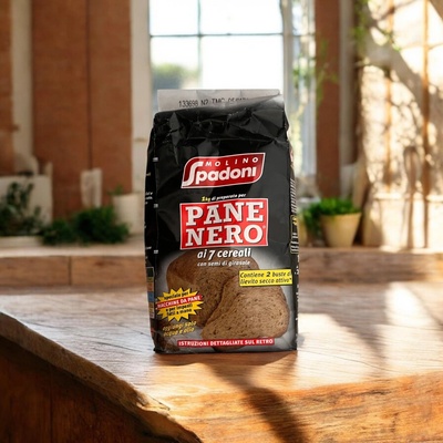 Molino Spadoni Pane Nero zmes na chlieb + 2x droždie 1020 g