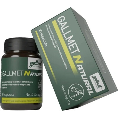 Gallmet Natural žlčové kyseliny 30 kapsúl