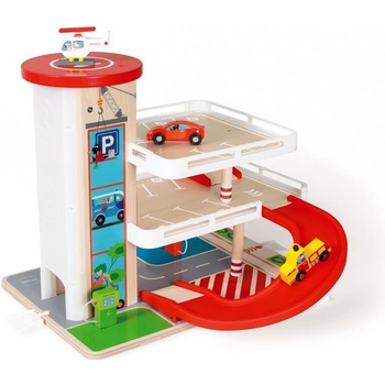 Scratch Parkoviště s autíčky a helikoptérou