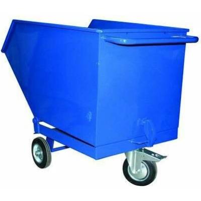 Extera Pojízdný výklopný kontejner 250 l modrý 55277