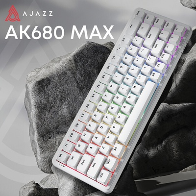 Ajazz AK680 MAX White