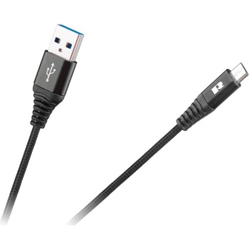 Rebel RB-6000-100-B USB - micro USB, 1m, černý