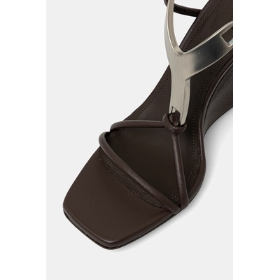 Rick Owens Lilies Кожени сандали Rick Owens Lilies Cantilever 8 Hydra Sandals (LI02E3809.LLP)