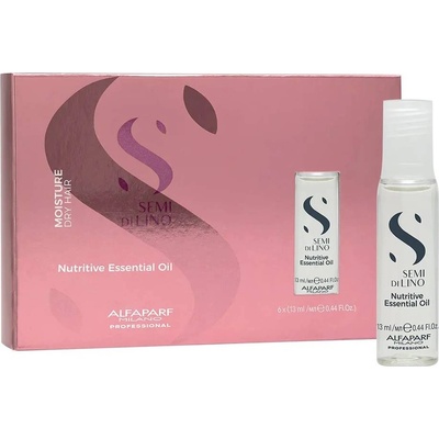 ALFAPARF Milano SDL Moisture Подхранващо олио за коса, 6 x 13 ml