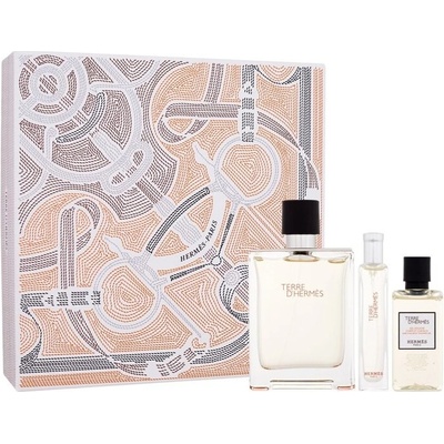 Hermes Terre d´Hermes Darčeková sada pánska EDT 100 ml, miniaturka pánska EDT 15 ml a sprchový gél 40 ml