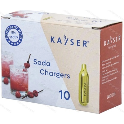 bombičky SIFON CO2 10ks KAYSER – Zboží Dáma