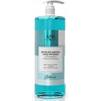 Apis Natural Cosmetics Optima sprchový a kúpeľový gél s minerálmi z Mŕtveho mora 1000 ml