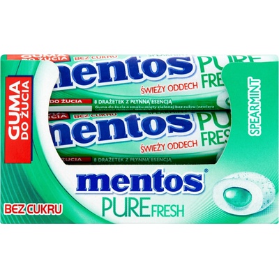 Mentos Pure Fresh SPEARMINT 24 x 15,5 g