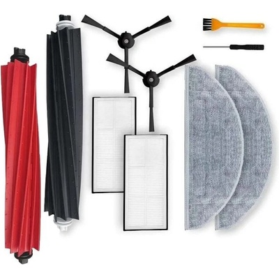 Mobilly Roborock S8, S8+, S8 Pro Ultra kartáče a filtry a mopovací textilie 8 ks