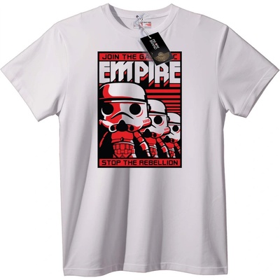 NOONEBRAND Star Wars Империя Тениска - 2XL, Black