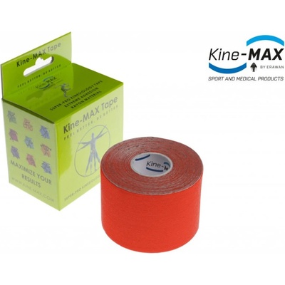 Kine-Max Super-Pro Rayon Kinesio tejp červená 5 cm x 5 m