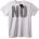 NOONEBRAND Тениска НЕ ДА - 3XL, Black