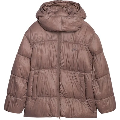 4F Down Jacket F585 hnědá