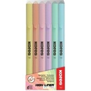 Popisovače Popisovač na biele a flipchartové tabule sada 1-3 mm kužeľový KORES K-Marker 6 rôznych farieb