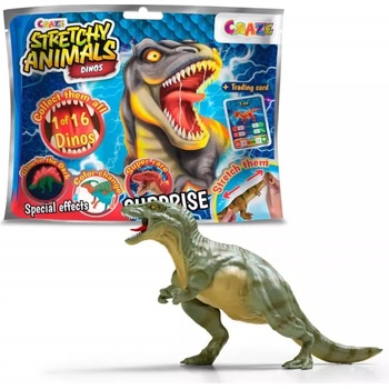 CRAZE Разтегливи животни Craze - Динозаври, Асортимент (C43851)