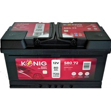 König Basic K58072 12V 80Ah 720A