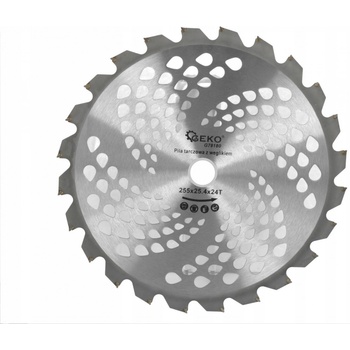 GEKO Kotouč pilový s SK plátky 255x24Tx25,4mm