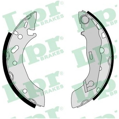 LPR Brzdové čelisti (lpr) 07175