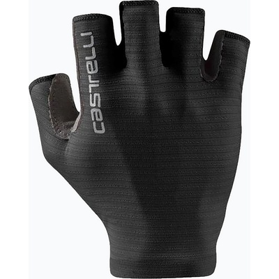 Castelli Дамски ръкавици за колоездене Castelli Espresso light black