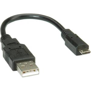 Roline Кабел USB 2.0 A - Micro USB B, 0, 15 м 11.02. 8310-25 (11.02.8310-25)