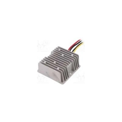 Měnič step up Uvýst 24V Uvst 8÷18V 10A 82÷88% 74x74mm