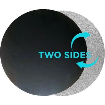 Veiras Сребърна/Черна плътна подложка за торта 3 мм, 5 Броя