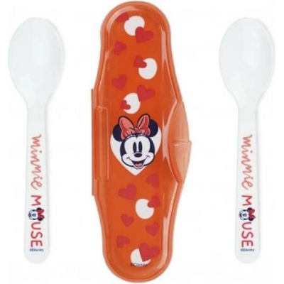 THERMOBABY Sada 2 lyžičiek s púzdrom Minnie New
