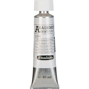 Schmincke Akademie АКРИЛНА боя 840 Fluorescent White 60 ml 1 бр (75.3057)