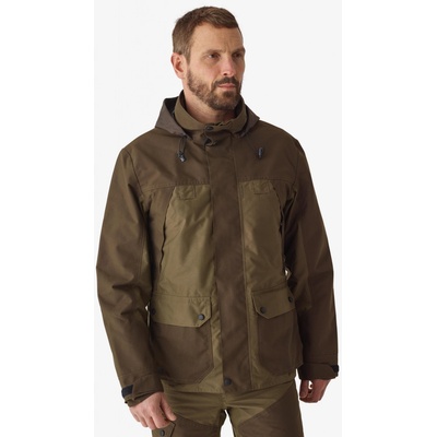 Bunda Solognac Nepremokavá poľovnícka Bois 520 dvojfarebná h