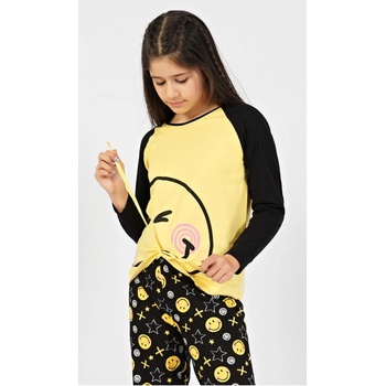 Detské pyžamo Úsmev žltá