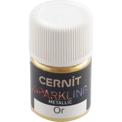 Cernit Sparkling Colored Powder Полимерна глина Metallic Gold 5 g (CE6100005050C)