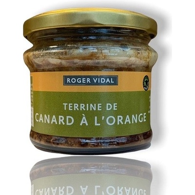 Francúzsko Kačacia terina s pomarančom 180 g