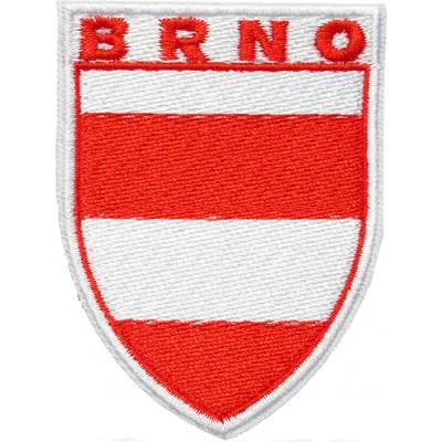 Nášivka znak Brna 5,3x7 cm