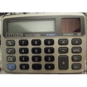 Citizen SLD-7360 Калкулатори