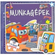 Munkagépek + 6 darab puzzle