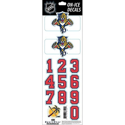 Sport Star Nálepky na prilbu Florida Panthers NHL Decals