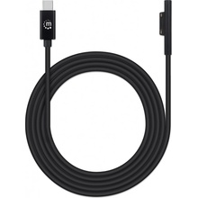 Manhattan 353632 nabíjecí, Surface Connect to USB-C Charging Cable (M/M), 15 V / 3 A, 1.8m, černý
