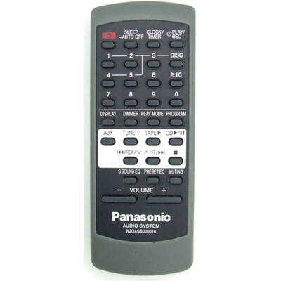 GENERAL PANASONIC N2QAGB000016 - съвместимо дистанционно управление на марката General (N2QAGB000016)