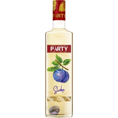 PARTY Slivka 40% 0,5 l (čistá fľaša)