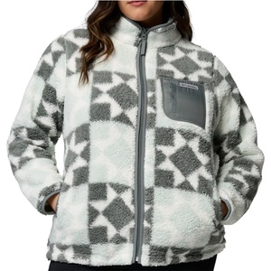 Columbia Дамско поларено яке Columbia Women's West Bend Print Full Zip II Fleece jacket - Tea Light / Cozy Quilt (105-7607-0214)