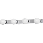 Brilagi - LED огледално осветление за баня HOLLYWOOD 4xLED/3W/230V IP44 хром (BG3883)