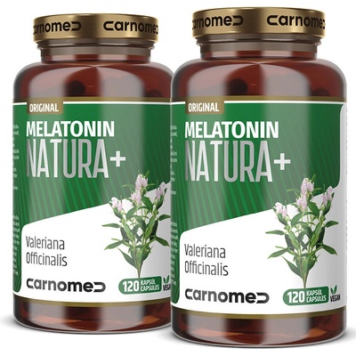 CarnoMed 2x Melatonin Natura 120 kapsúl